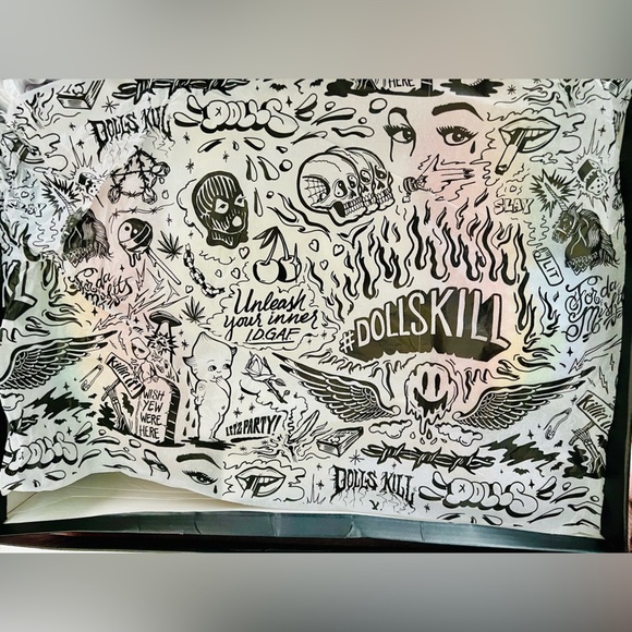 NIB Size 6 Dolls Kill Current Mood Happy Daze Platforms - Picture 15 of 16